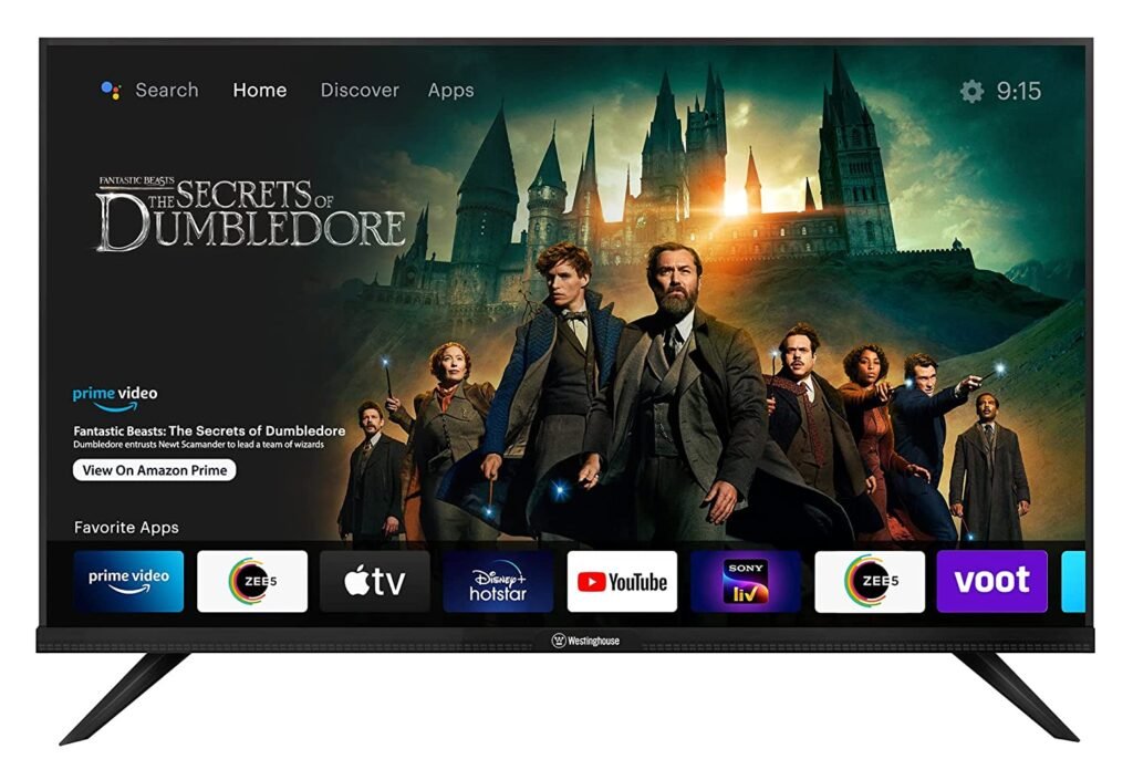 Westinghouse budget smart tv in india
